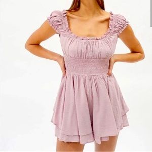 purple urban outfitters romper